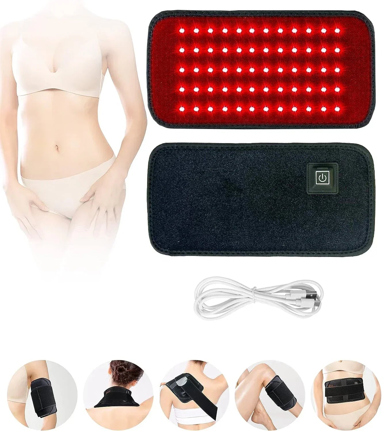 Advanced Infrared & Red Light Therapy Belt ā Pain Relief