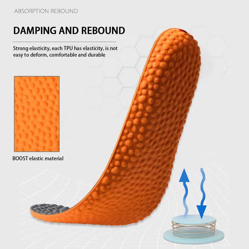 Sports Insoles for Men and Women with Shock Absorption