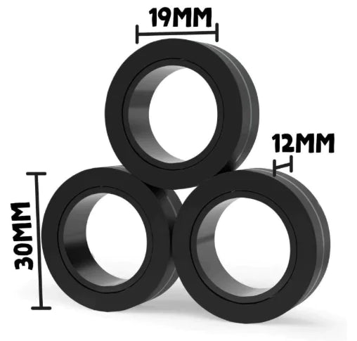 Magnetic Fidget Rings